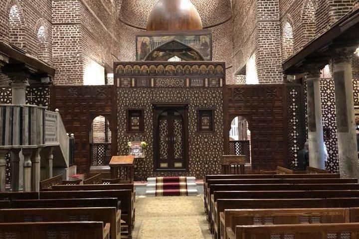 Egyptian museum , hanging church and khan el khili market tour