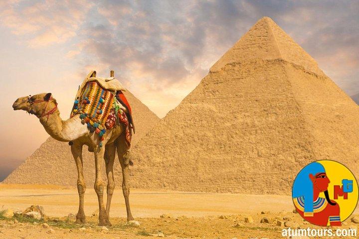 VIP Private Tour Giza Pyramids ,Grand Museum ( guide and car)