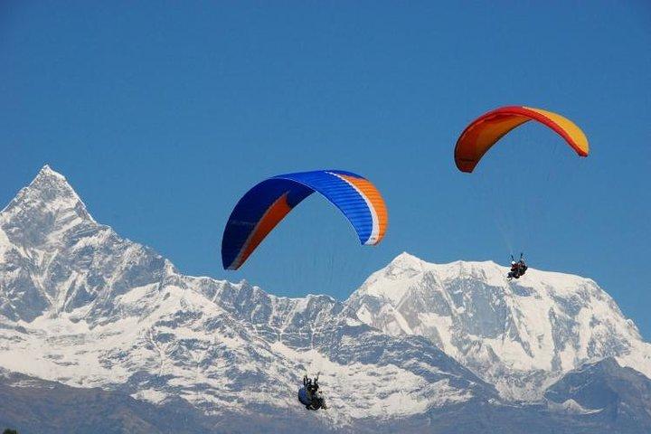 Paragliding in Pokhara Nepal with Photo and Video