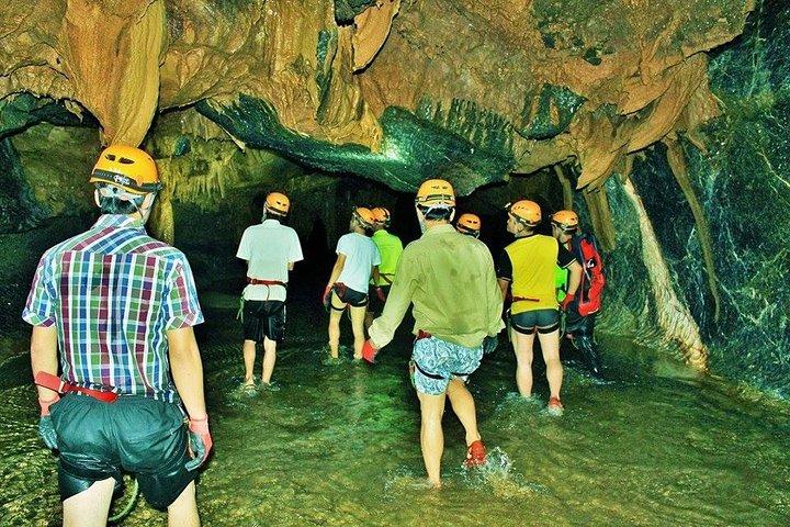 Paradise cave and Dark cave adventure small group tour
