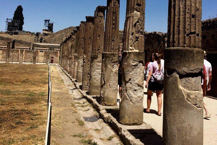 Positano, Sorrento and Pompei Tour from Naples