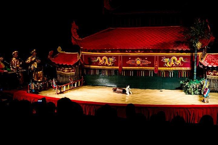 Authentic Vietnamese Dinner And Water Puppet Show