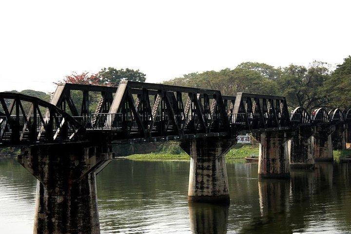 Private Kanchanaburi Erawan Waterfall&Thai-Burma Death Railway Tour from Bangkok