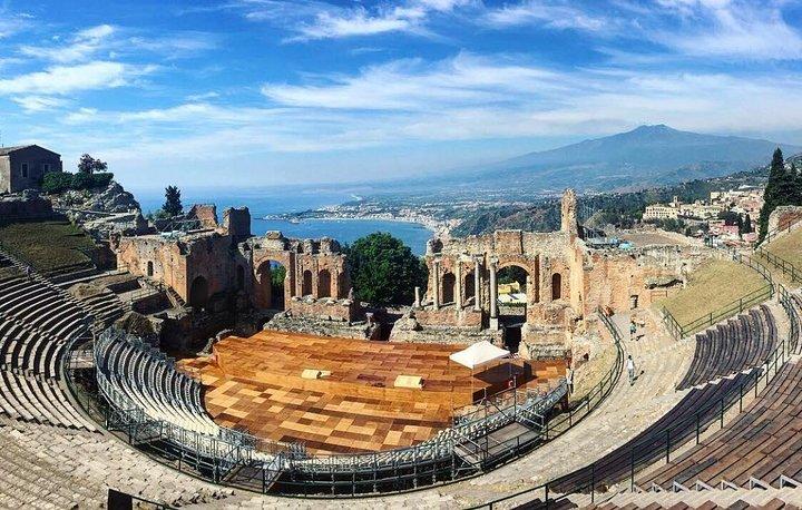 Mount Etna and Taormina