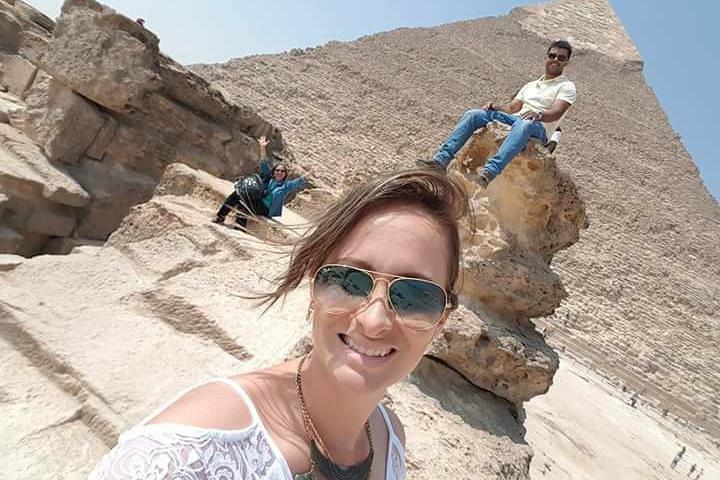 Day Tour Giza Pyramids Sphinx Memphis and Saqqara