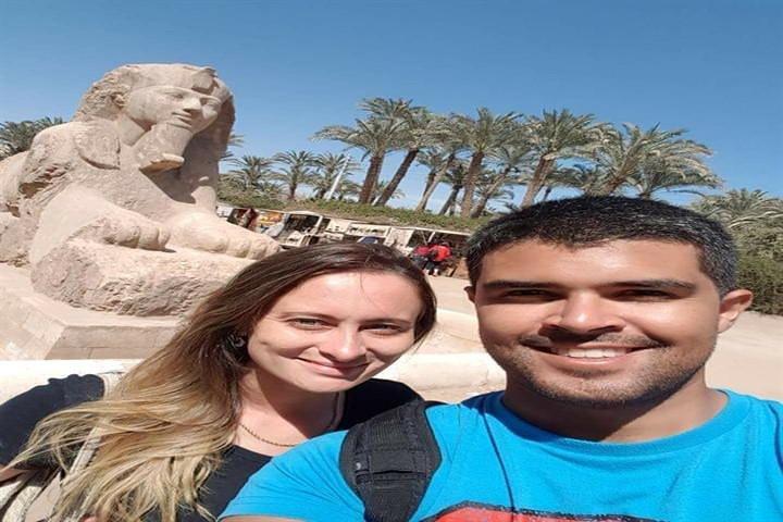 Day Tour Giza Pyramids Sphinx Memphis and Saqqara