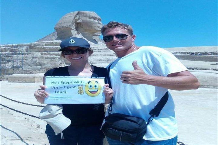 Day Tour to Giza Pyramids, The National Museum Of Egyptian Civilization & Bazzar