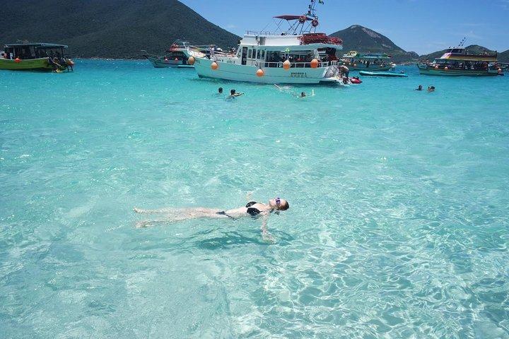 Full-Day Arraial do Cabo Tour with Lunch from Rio de Janeiro