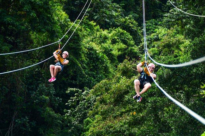 Dual Zipline Side-by-Side Adventure in Punta Cana