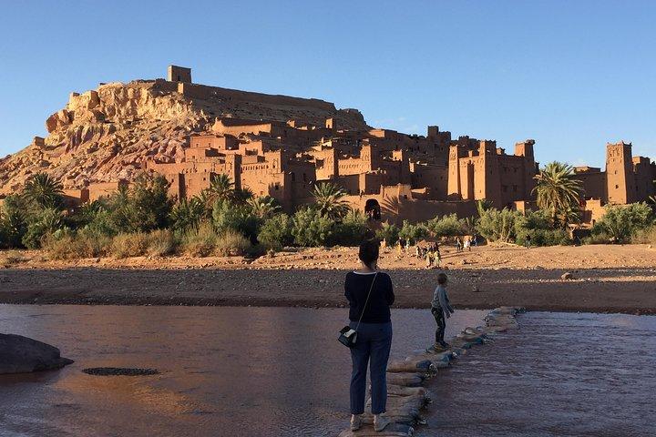 Day Trip from Marrakech to the ancient Kasbah Ait Ben Haddou & Telouet valley