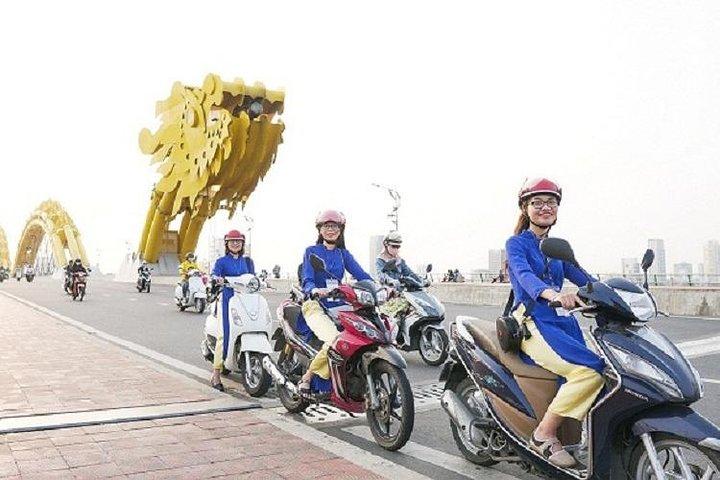 DaNang City Tour Scooter Sightseeing & Cafe Culture By Lady Rider