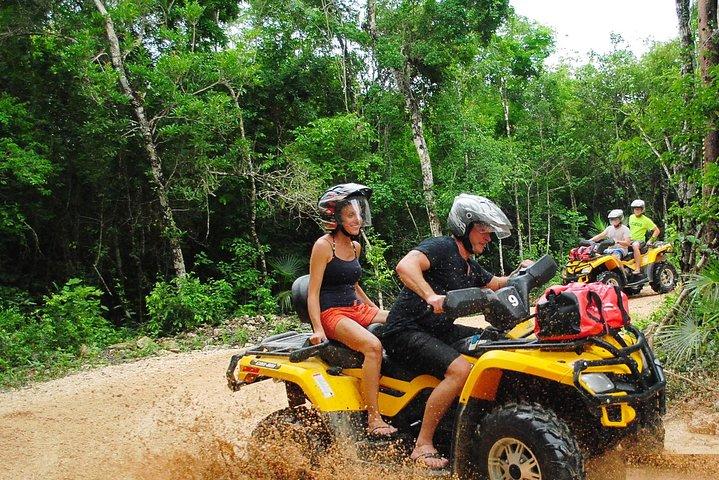 ATV Xtreme and Zipline Tour from Cancun