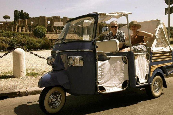 Rome by Ape Calessino Auto Rickshaw