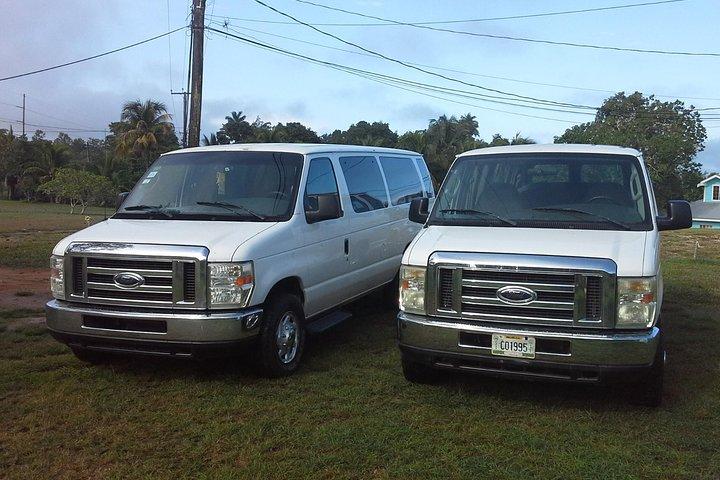 Private International Airport OR Water Taxi port to San Ignacio