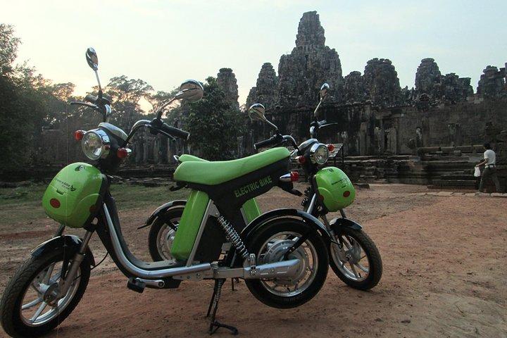 Venture through Angkor on an e-bike
