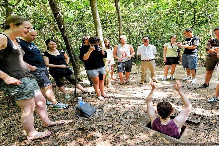 Cu Chi Underground Tunnels and Ho Chi Minh city or Mekong Delta