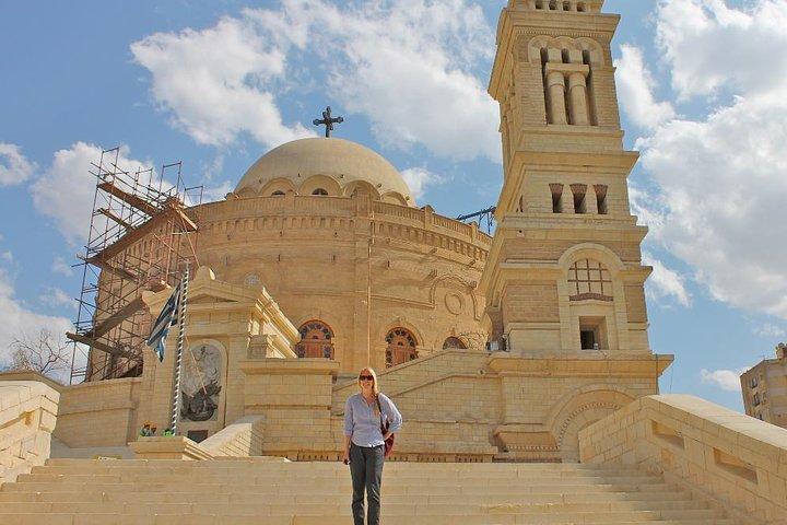 Private Tour of Coptic Cairo Including Saint Simon Church in Moqqatam