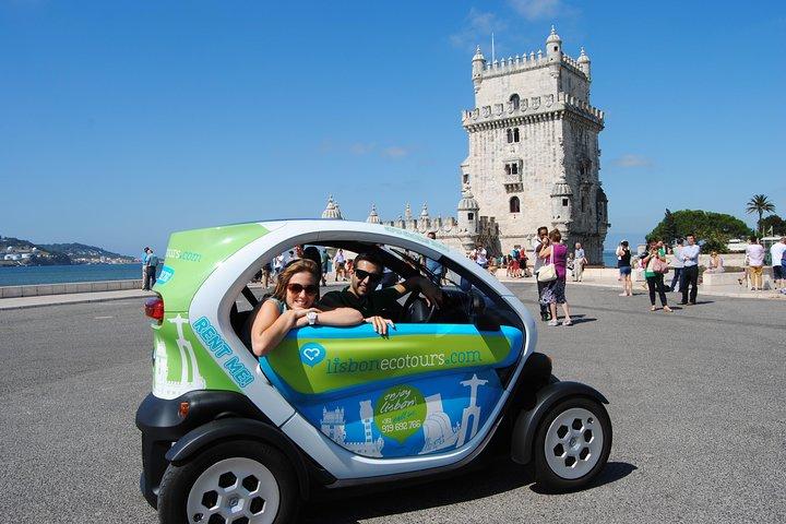 Electric Car Tour of Lisbon Old Town and Belém with GPS Audio Guide