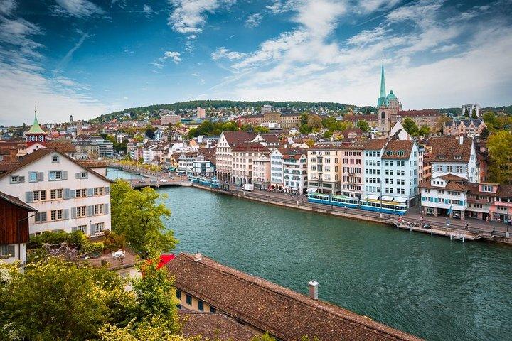 Afternoon Zurich Tour with Artisanal Chocolate and Rhine Falls