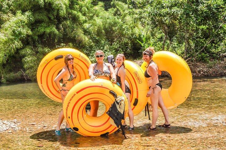 Cave Tubing and Zipline Adventure from Belize City