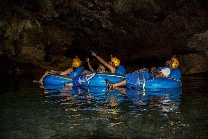 Xunantunich Cave Tubing and Zip line from Ambergris caye