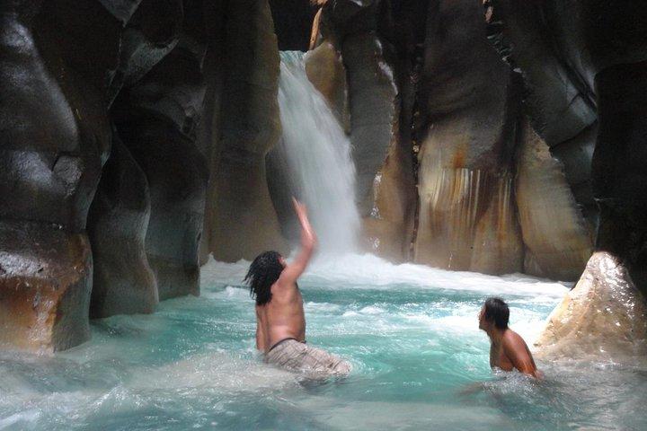 Cathedral Waterfall Hot Springs Adventure Rincon de la Vieja from Playa del Coco