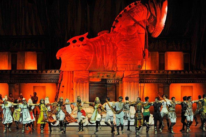 Fire of Anatolia Show at Ancient Aspendos Arena from Side