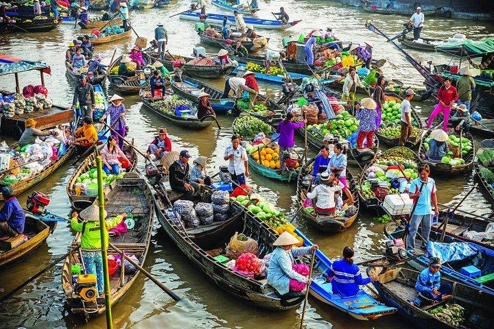 Luxury Mekong Delta Floating Market small Group 2 Days 1 Night