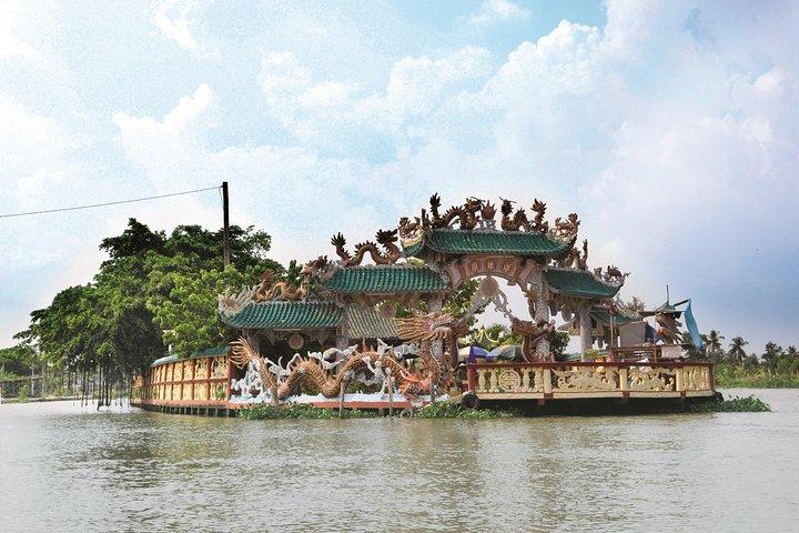 Private Speedboat Tour to Saigon’s Hidden Dragon Floating Temple