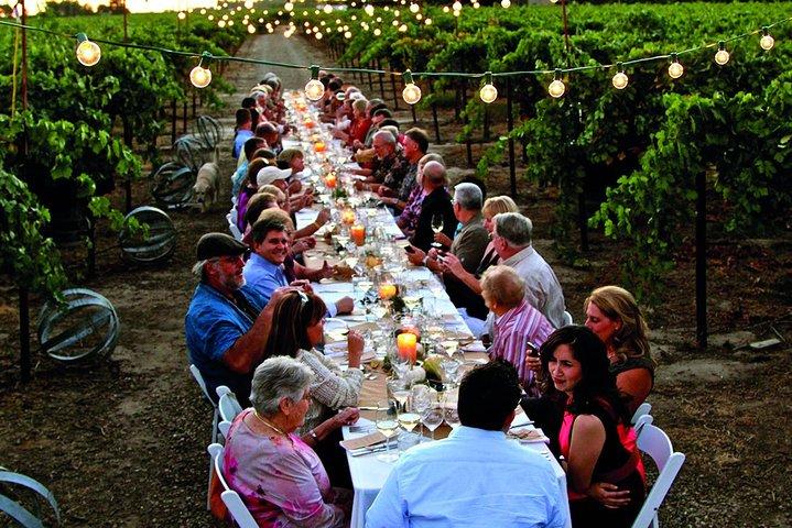 Sunset Summer Dinner Among the Vines – Small Group