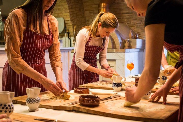 Tuscan Pasta Cooking at San Gimignano Winery–Learn, Cook & Taste