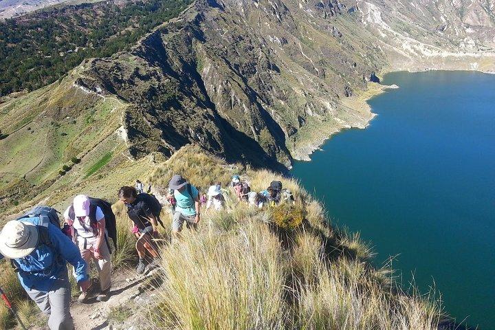 Full-Day Quilotoa Lake Hiking Tour from Quito
