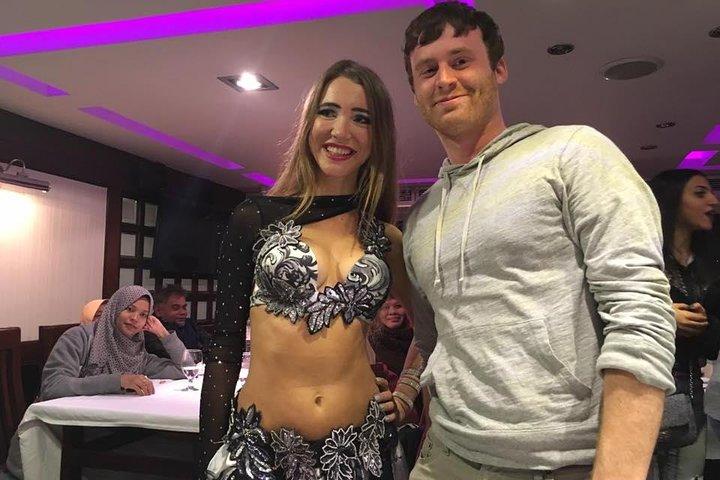 night-tour Nile dinner cruise with open buffet and belly dancer