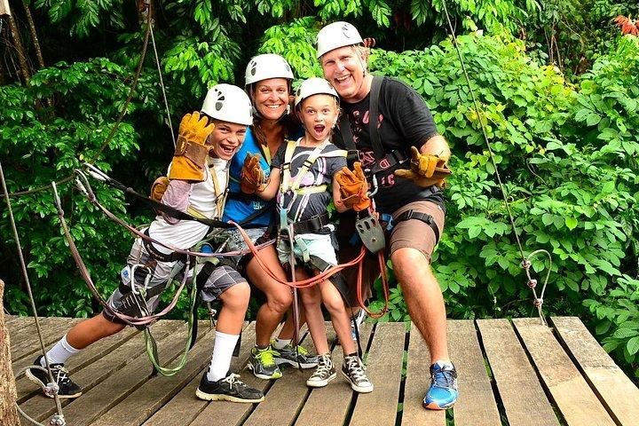 Puntarenas Zipline & River Boat Tour. Puntarenas Shore Excursion