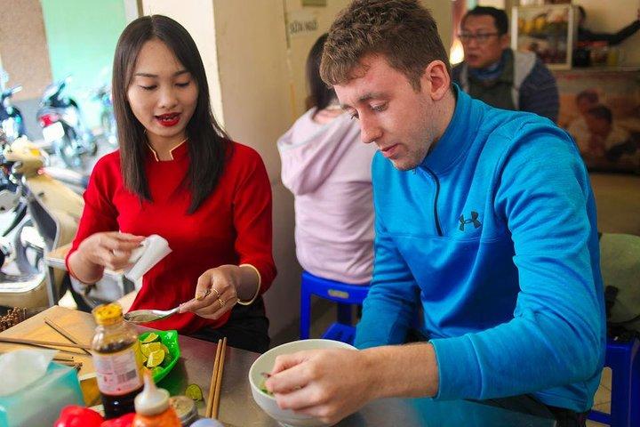 Private Half-Day Hanoi Food Tour by Motorbike