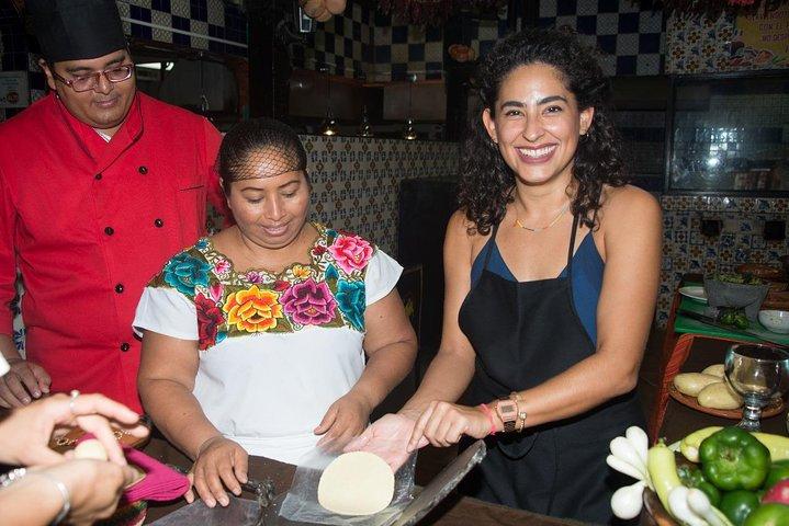Mexican Cooking Class with fresh Local Market ingredients selection and transpor