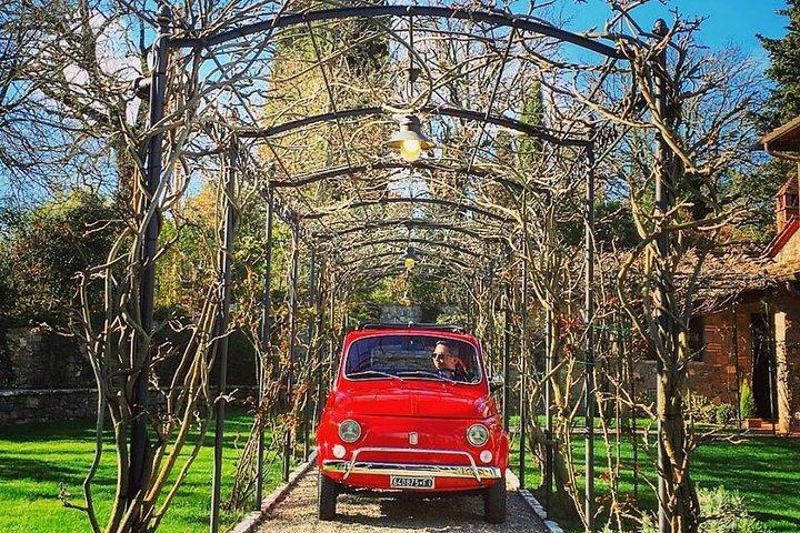 Private Vintage Fiat 500 Tour in Chianti From Florence