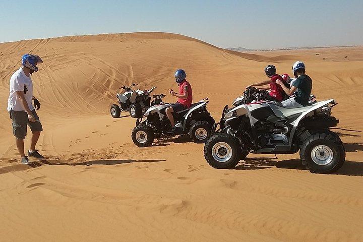 Quad Bike Ride with Evening Safari Dubai