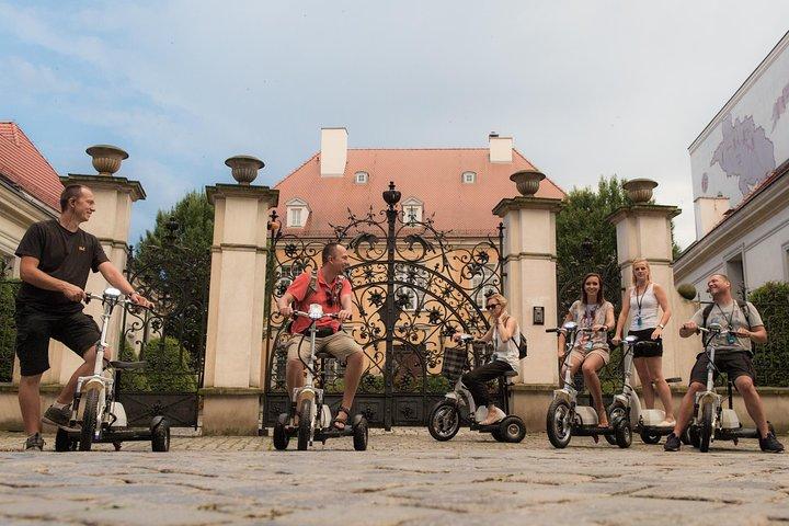 The Grand E-Scooter (3 wheeler) Tour of Wroclaw - everyday tour at 9:30 am
