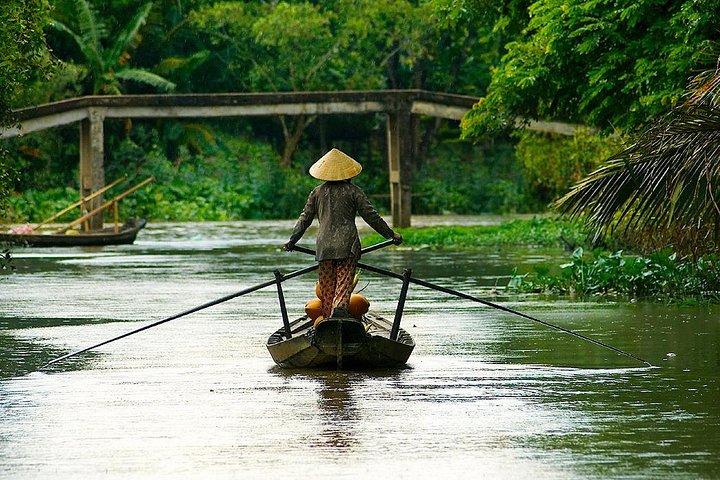 PRIVATE LUXURY Mekong 1 Day with Biking, Fishing, Cooking Class & BBQ LUNCH