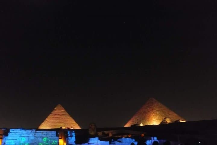 Sound and Light show Giza pyramids with private pick up