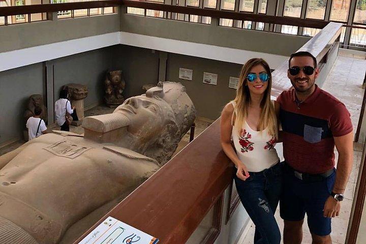 Dahshur 2 pyramids , Sakkara step pyramids, Memphis old city Private Tour