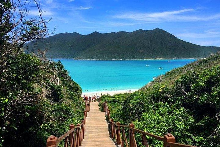 Arraial do Cabo Full-Day Tour: Brazilian Caribe departing from Rio de Janeiro