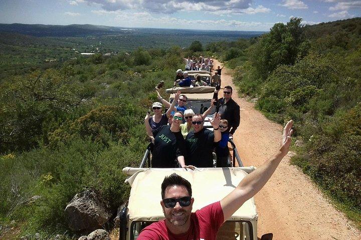 Sunset Jeep Safari with Dinner in Algarve