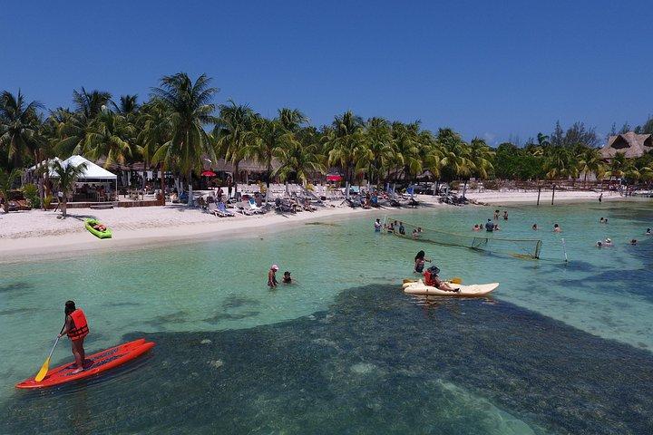 Adults Only Party Cruise to Isla Mujeres Free one-way pickup