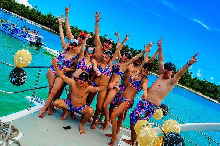 Punta Cana VIP Party Cruise with Snorkeling & Double Slide