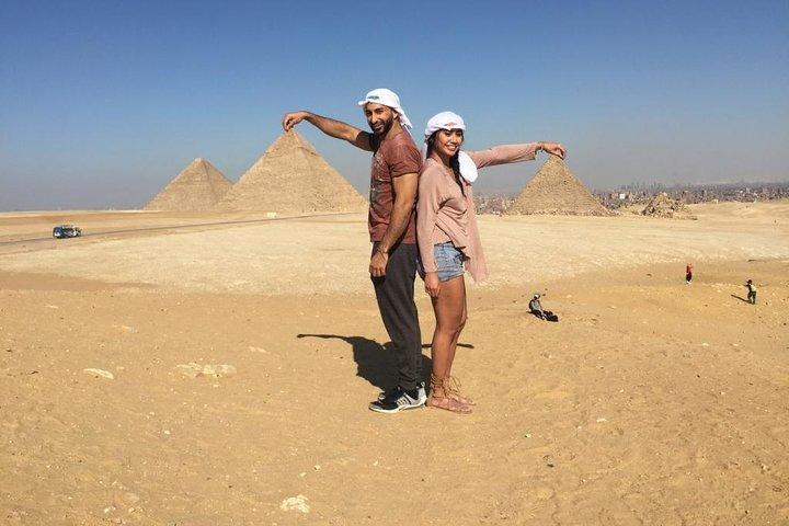 Private Sound and Light Show at Giza Pyramids