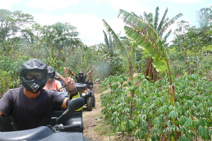 ATV Quad Bike Adventure Tour to Remote Village and School (Departs Nadi)