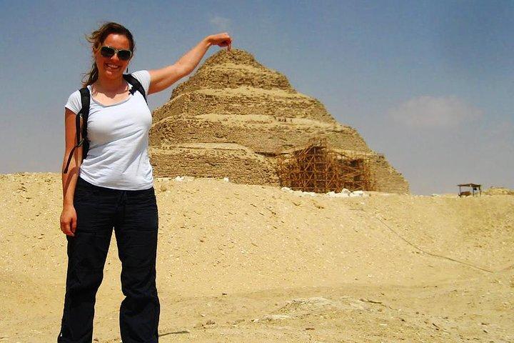 Sakkara Pyramids, Dahshur Pyramids, Giza Pyramids and Sphinx Included Camel Ride