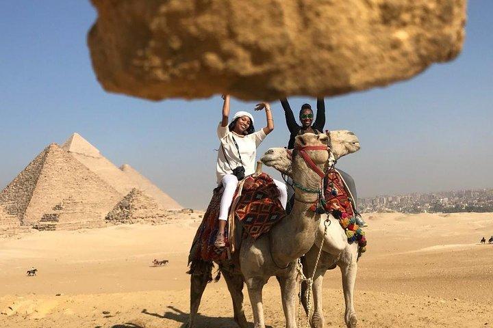 Giza Pyramids and Sphinx Included tickets, Camel Ride & Lunch